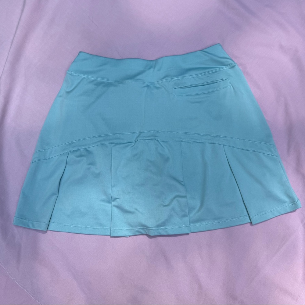 aerie light blue pleated athletic skirt